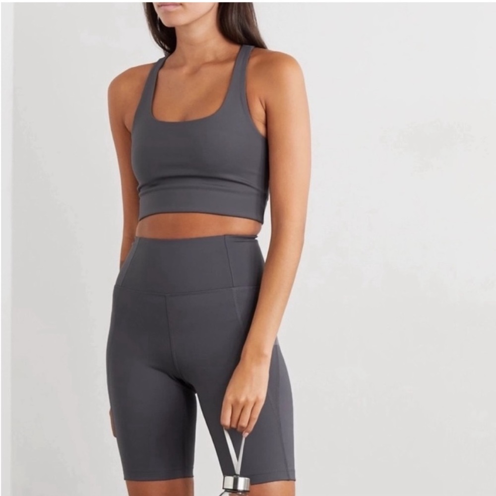 Girlfriend Collective Paloma Sports Bra gray size M
